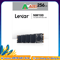 Ổ cứng SSD Lexar NM100 256GB M.2 2280 (LNM100-256RB)