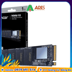 Ổ cứng SSD Lexar NM610 M.2 PCIe Gen3 x4 NVMe 1TB (LNM610-1TRB)