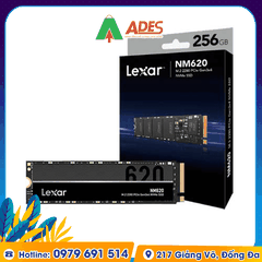 Ổ cứng SSD Lexar NM620 256GB M.2 2280 PCIe 3.0x4 (LNM620X256G-RNNNG)