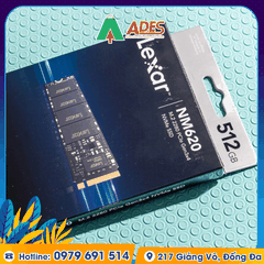 Ổ cứng SSD Lexar LNM620 512G M.2 Nvme PCIe Gen3x4 (LNM620X512G-RNNNG)