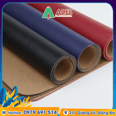 Lót chuột bản lớn chất liệu giả da PU/Gỗ sồi ép cao cấp HyperWork Mousepad