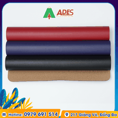 Lót chuột bản lớn chất liệu giả da PU/Gỗ sồi ép cao cấp HyperWork Mousepad