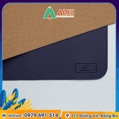 Lót chuột bản lớn chất liệu giả da PU/Gỗ sồi ép cao cấp HyperWork Mousepad