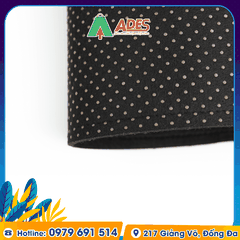 Lót chuột HyperWork Bằng Vải Nỉ (Đen-Xám Ghi)