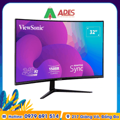 Màn hình máy tính ViewSonic VX3219-PC-MHD 32 inch FHD VA 240Hz Cong