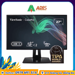Màn hình máy tính ViewSonic VP2768A 27 inch 2K USBC- chuyên đồ họa