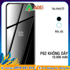 Pin sạc dự phòng không dây Rockspace P62 10000mAh