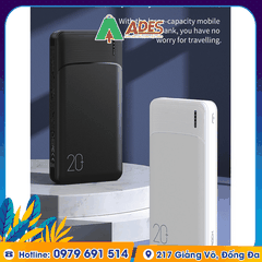 Pin sạc dự phòng sạc nhanh PD 20W Rockspace P200 dung lượng 20000mAh