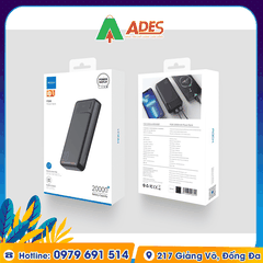 Pin sạc dự phòng sạc nhanh PD 20W Rockspace P200 dung lượng 20000mAh