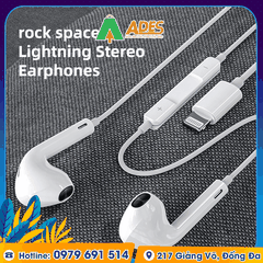 Tai nghe có dây Rockspace ES06 chuẩn cắm lightning