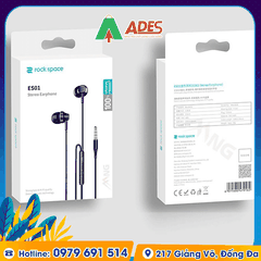 Tai nghe nhét tai có dây Rockspace ES01 Stereo Earphone