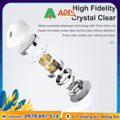 Tai nghe nhét tai có dây Rockspace ES08