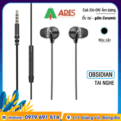 Tai nghe nhét tai có dây Rockspace Obsidian