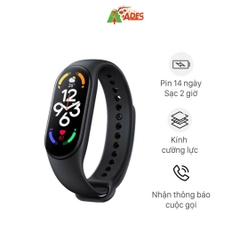 Mi Smart Band 7 Global Đen - Đồng Hành Cùng Sức Khỏe & Phong Cách