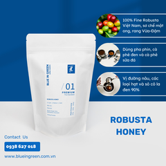VIỆT NAM - ROBUSTA HONEY - RANG VỪA / ĐẬM