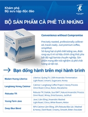 BỘ CÀ PHÊ TÚI NHÚNG - SINGLE CUP STEEPED BAG