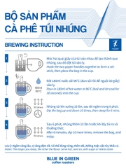 BỘ CÀ PHÊ TÚI NHÚNG - SINGLE CUP STEEPED BAG