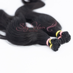 Cambodian Natural Wavy I-Tip - Natural Color