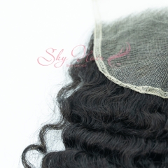 Burmese Curly 5*5 HD lace Closure- Natural Color