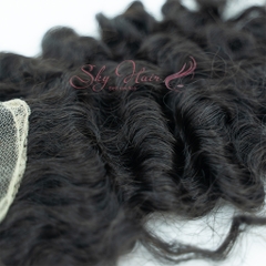 Burmese Curly 5*5 HD lace Closure- Natural Color