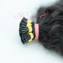 Burmese Curly I-Tip - Natural Color