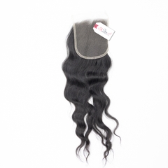 Cambodian Wavy Closure - Natural Color