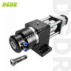 Cụm Mâm Cặp Khí Nén Nằm Ngang DGDR Tích Hợp Trục Chính Kẹp Tự Động