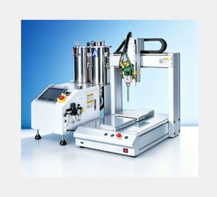 Máy Bơm Keo AB Tự Động MY8010 Để Bàn 3 Trục