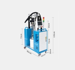 Máy Bơm Keo Silicone Tự Động MY6100L Dùng Bơm Ép Tấm