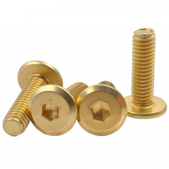 Ốc vít lục giác vát cạnh bằng đồng thau M6 M8
