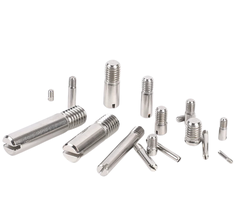 Vít Không Đầu Ren Ngoài Có Rãnh Chốt Trụ Inox 304 GB878 M2 M3 M6 M10