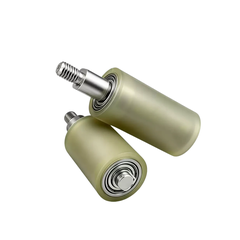 Con Lăn Dẫn Hướng Dọc Inox Phủ Polyurethane Có Ren Ngoài QBQ22-D25/30/40/50