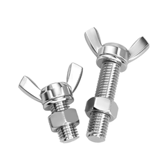 Bộ bu lông hai mảnh, vít cánh bằng thép không gỉ 304