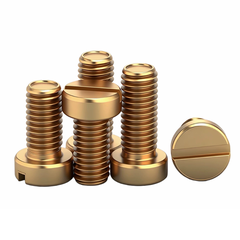 Ốc vít đầu rãnh bằng đồng thau GB65 cỡ M2-M10
