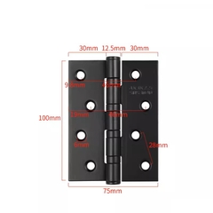 Bản lề inox 304 kích thước 70*100 Dầy 1,6mm, 2,1mm, 3mm
