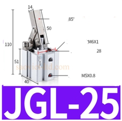 Xi Lanh Kẹp Kiểu Đòn Bẩy JGL25/JGL32/JGL40/JGL50/JGL63