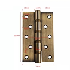 Bản lề inox 304 kích thước 70*100 Dầy 1,6mm, 2,1mm, 3mm