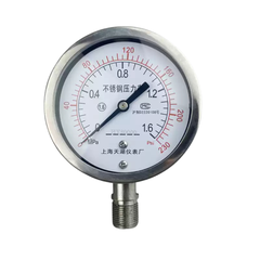 Đồng Hồ Đo Áp Suất Y100BF Bằng Thép Không Gỉ