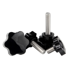 Tay Siết Núm Vặn Nhựa Inox 304