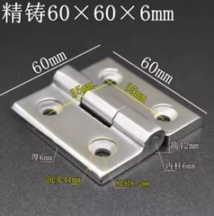 Bản lề công nghiệp inox 304