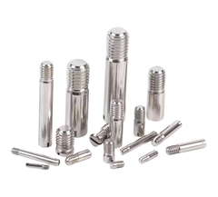 Vít Không Đầu Ren Ngoài Có Rãnh Chốt Trụ Inox 304 GB878 M2 M3 M6 M10