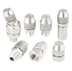 Vòi Phun Sương Inox 304 – Đầu Phun Tạo Ẩm, Dập Bụi Cho Nhà Xưởng