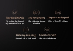 Máy massage mặt thẩm mý viện spa toàn thân giúp thon gọn cơ thể 5 chức năng cao cấp KD9907
