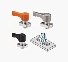 Khóa Kẹp Nhanh Một Chạm QCPS / QCPSC 0828 / 1036 / 2245-6-S-OG-BK-D-F-25