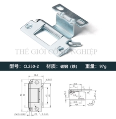 Bản lề CL250-1-2-3-4 inox tháo lắp – Bản lề cửa tủ điện, tủ điều khiển
