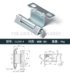 Bản lề CL250-1-2-3-4 inox tháo lắp – Bản lề cửa tủ điện, tủ điều khiển