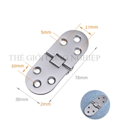 Bản lề gập tự khóa 0°/90°/180° – Phụ kiện gấp hạ bàn, bàn trà, bản lề gập cố định cho đồ nội thất