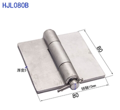 Bản lề hàn inox 304 loại nặng, không lỗ, tháo rời, tải trọng 250kg, bản dày