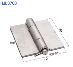 Bản lề hàn inox 304 loại nặng, không lỗ, tháo rời, tải trọng 250kg, bản dày