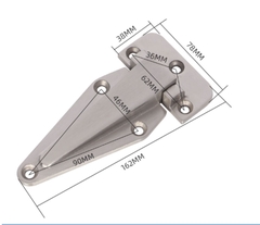 Bản lề phẳng cửa kho lạnh 1800 – inox, bản lề tủ hấp, lò nướng, máy sấy công nghiệp
